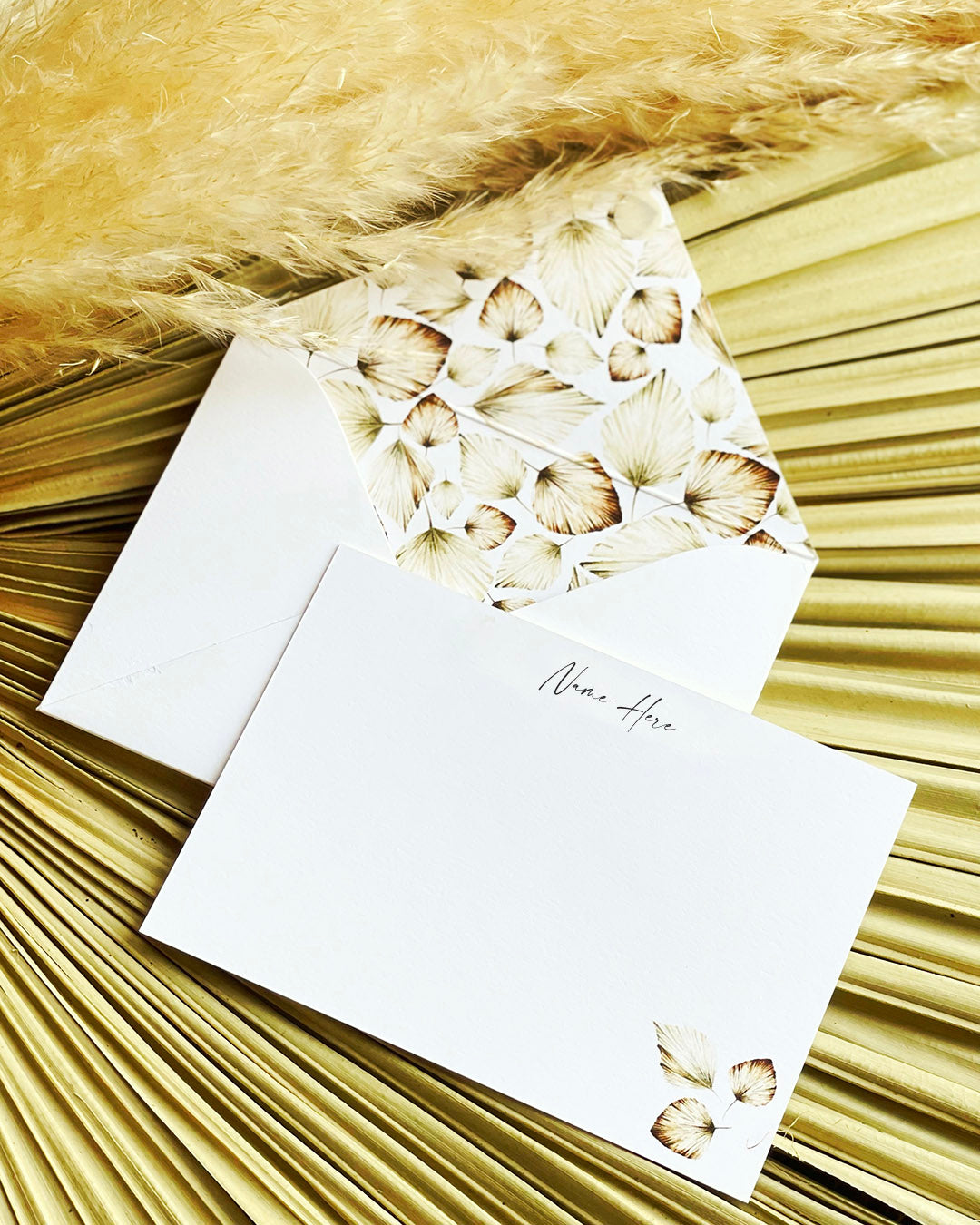 Boho Fan Leaves