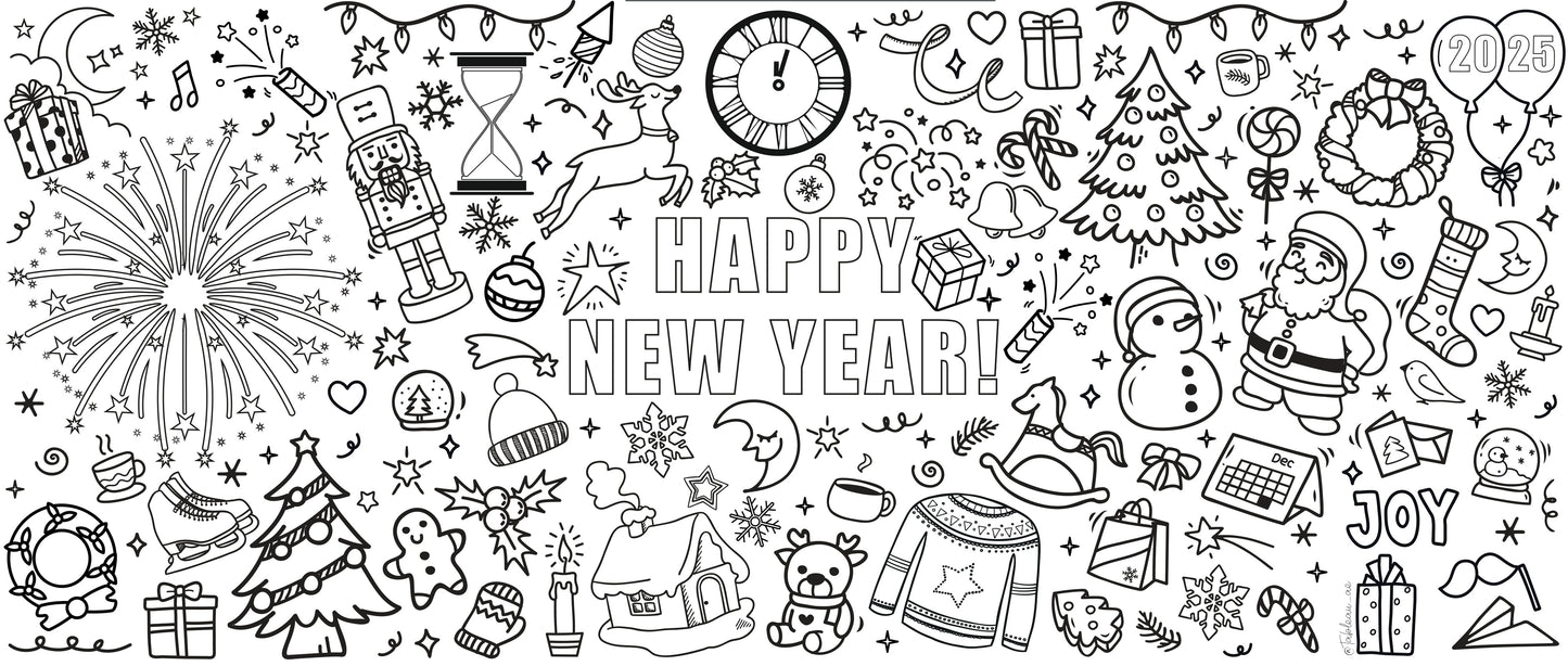 Holiday/Celebration Doodle Rolls (non personalized)