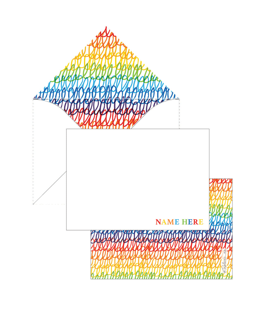 Rainbow Scribble