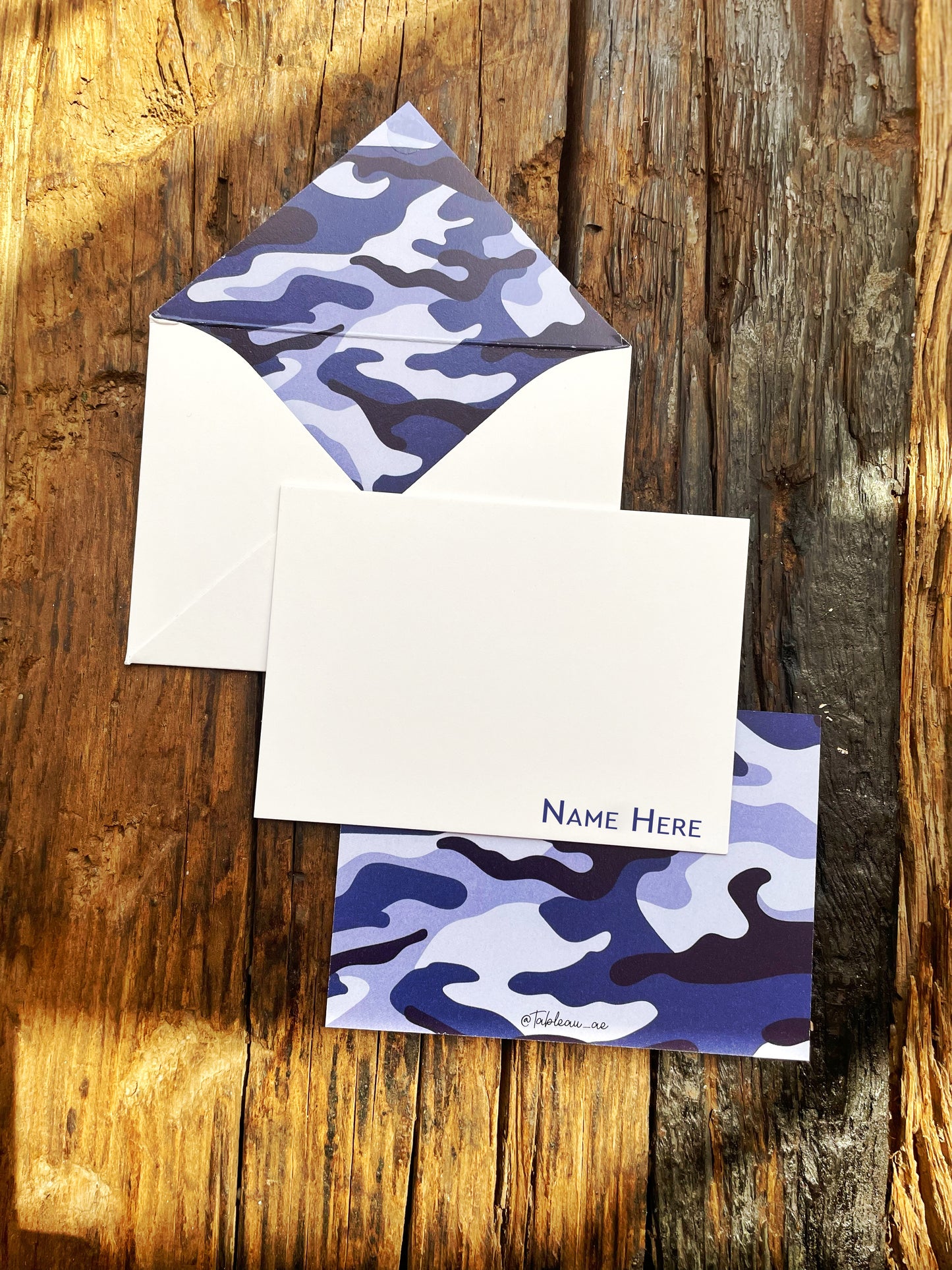 Camo Blue