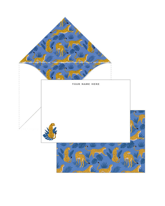 Leopard - Blue