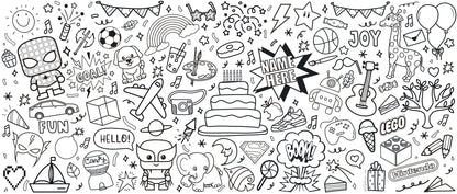 Birthday Doodle Rolls (personalized)