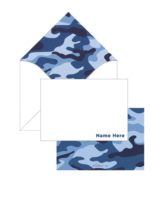 Camo Blue