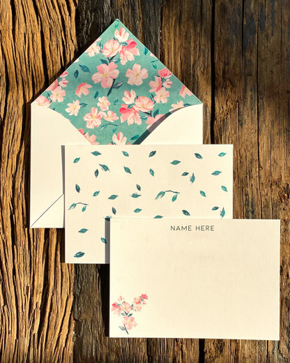 Cherry Blossom - Teal