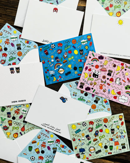 Doodle Mania Boy Light Blue