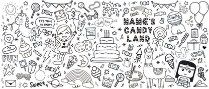 Birthday Doodle Rolls (personalized)