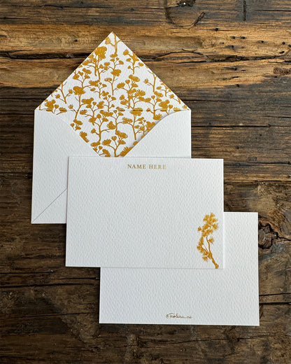 Gold Foil Blossom