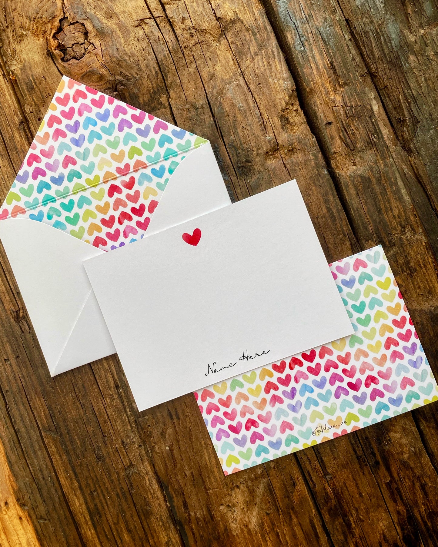 Rainbow Hearts