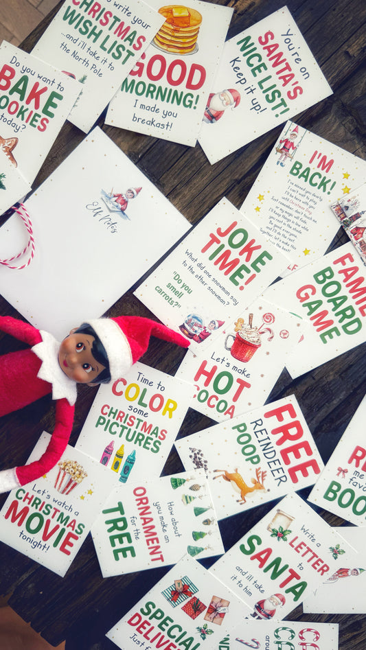 Elf on the Shelf Cards